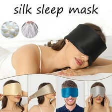 Dreamers GB Silk Sleep Mask - Luxury Face-Hugging Padding - Rose