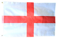 *CHEAPEST* 3x2 ft St Georges Cross England  Flag - Stitched Edge Flags 90cmx60cm