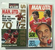 Manchester united vhs videos - manchester,