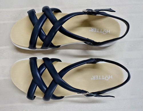 Hotter womens sandals navy - womens,