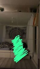 White Ikea Wardrobe with Sliding Doors (with mirror), includes 4 sliding drawers