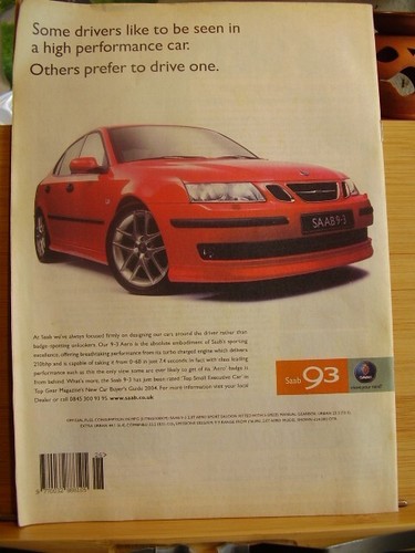 Saab aero red saloon - saab,