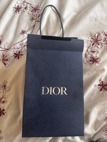 Dior navy gift bag - navy,