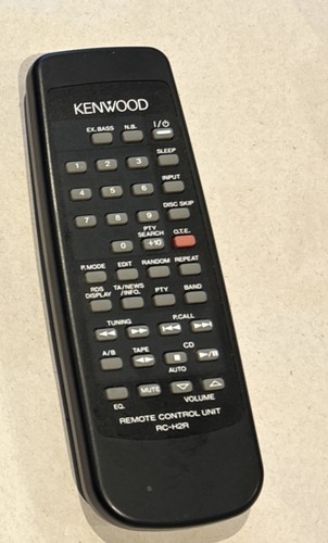 Kenwood remote control unit - kenwood,