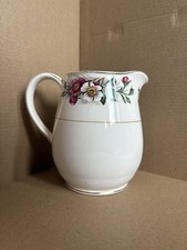 Ivory Ware Jug with Floral Pattern (John Maddock & Sons)