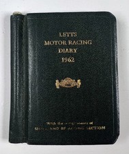 Letts Motor Racing Diary 1962