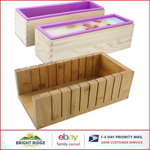 Silicone soap molds set - soap, with