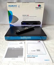 Humax Foxsat-HDR 320GB Twin Tuner Freesat+ HD Satellite TV Recorder PVR Box EXC