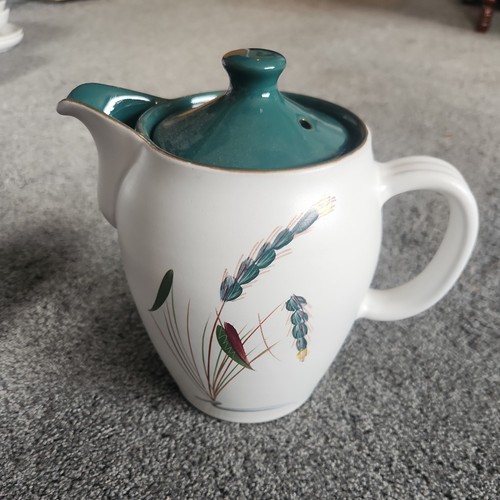 Denby greenwheat coffee pot - denby,