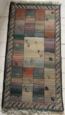 Vtg Gabbeh Rug Oriental