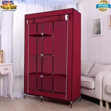 Fabric Canvas Wardrobe With