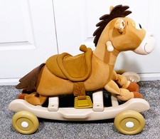 BULLSEYE from Toy Story Sit-On Ride-On Plush Rocking Horse Toy Kiddieland