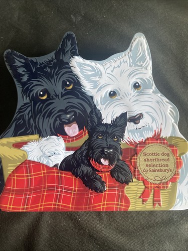 Scottie dog shortbread - dog,