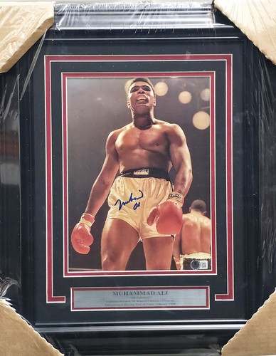 Muhammad ali signed - ali, framed