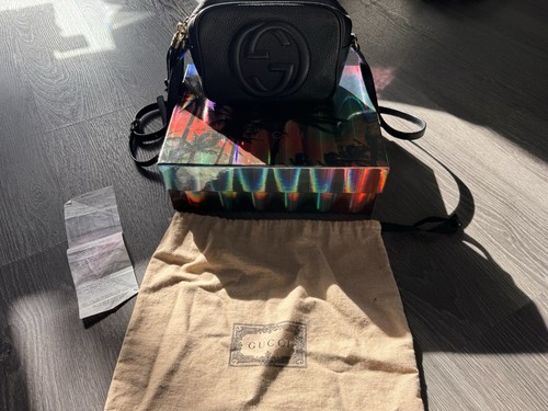 Black gucci soho disco leather - black,