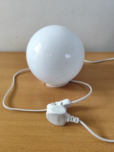 White spherical globe - globe, table