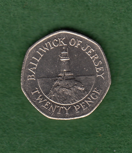 Jersey 1998 twenty pence - twenty,