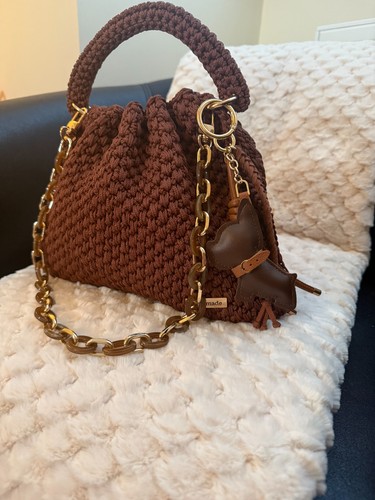Hand made crochet - , bag
