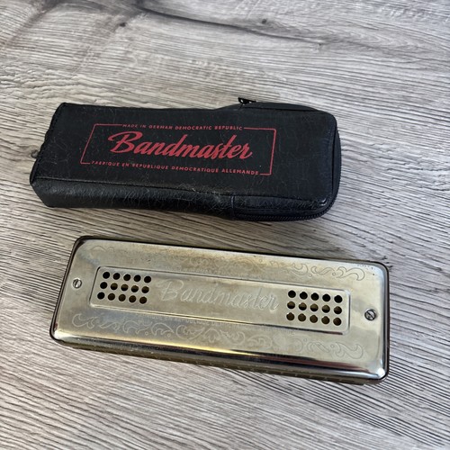 Vintage bandmaster harmonica - bandmaster,