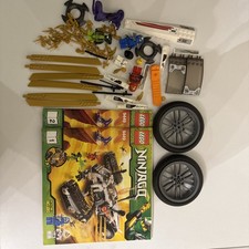 Lego 9449 Ninjago Ultra Sonic Raider, incomplete with instructions