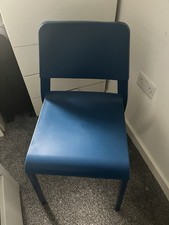  IKEA TEODORES Blue Chair 