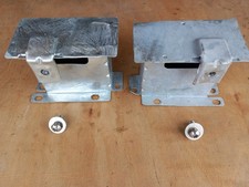 MGF / MG TF REAR BUMPER GALVANISED CRASH CAN PAIR DQG100620/30