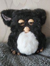 Vintage Hasbro Furby Tiger 2005 Black/white Interactive