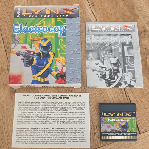 Atari lynx game electrocop - lynx,