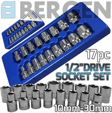 BERGEN Socket Set 17pc 1/2"