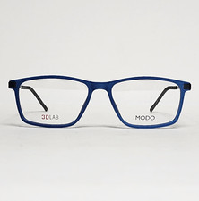 MODO GAMMA Unisex Ultra-Light 3D LAB Titanium Square Glasses in Navy | 52mm