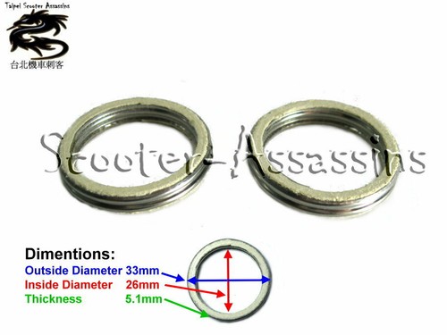 Exhaust gasket for - exhaust, yamaha