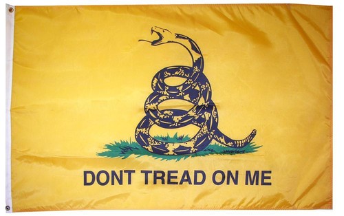 Don tread flag - don't, me