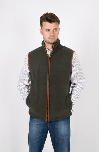 Hazy blue bentley gilet fleece - hazy,