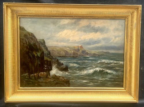 Fine c1890 cornish coastal - c1890,