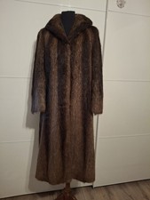 Vintage Long brown real nutria