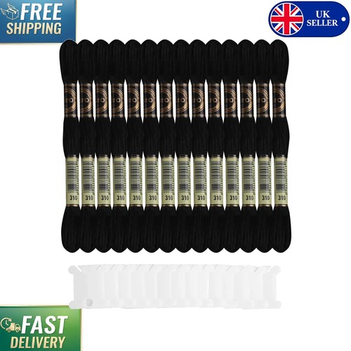 Skeins 8m black - 8m,