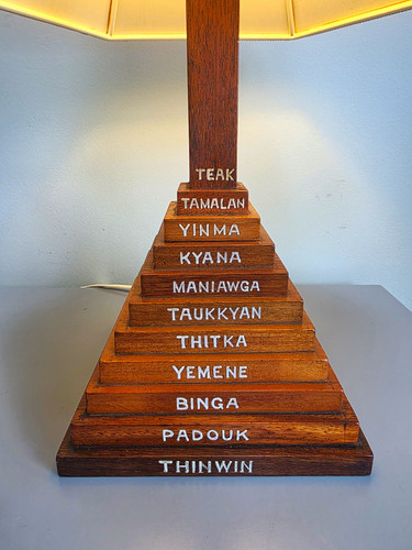 Vintage burmese myanmar timber - vintage,