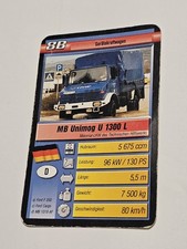 MB Unimog U 1300 L - 8B - Single Card - Quartet (6)