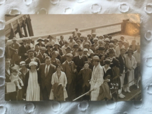 Ilfracombe boat landing stage - boat,