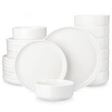 MALACASA 24-Piece Porcelain