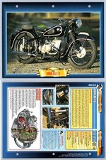 BMW R51/3 - 1951 - Classic Motorbikes - Atlas Motorbike Fact File Card