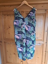 Next Floral Print Linen Mix