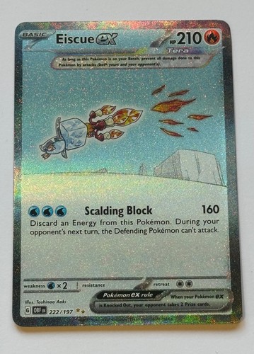 Pokémon eiscue 222 197 - eiscue, 222/197