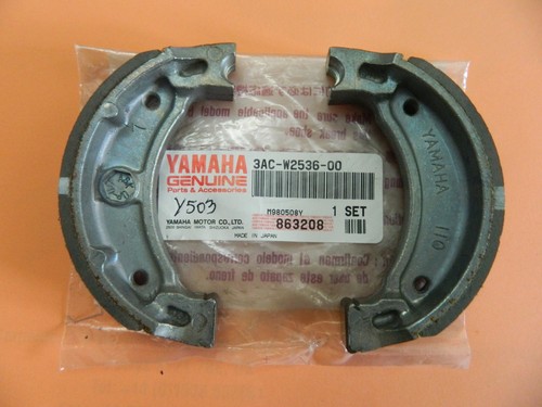 Yamaha brakeshoes 3ac w2536 - yamaha, 3ac-w2536-00