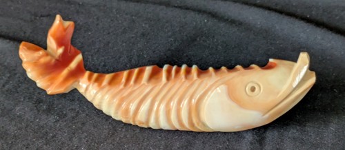 Japanese orange koi - koi, carp