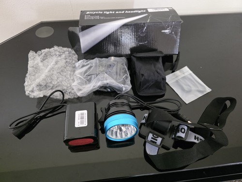 Bicycle light and headlight - and,