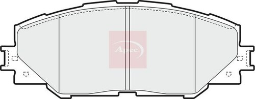 Brake pad set - for,