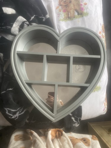 Heart shaped wall shelf - heart-shaped,