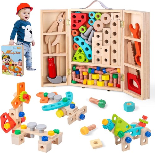 Wooden toys kids tools set - toys,