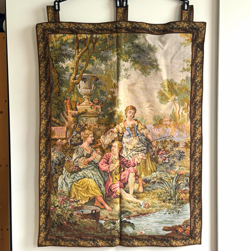 Vintage belgium tapestry - vintage,